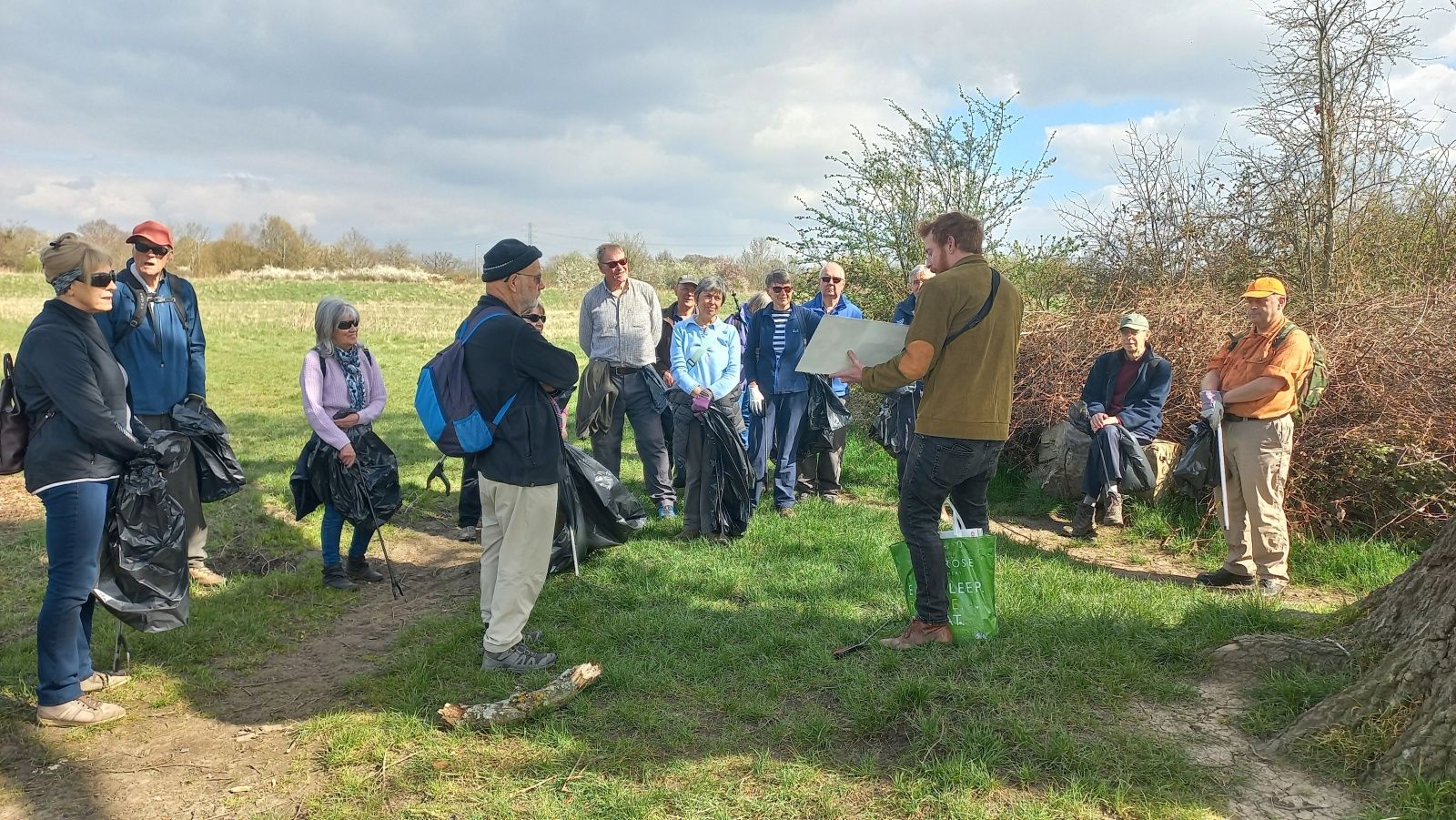 Our March 2025 litter pick, Photo: Barbara C © 2025